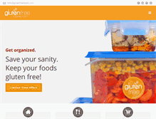 Tablet Screenshot of glutenfreelabels.com